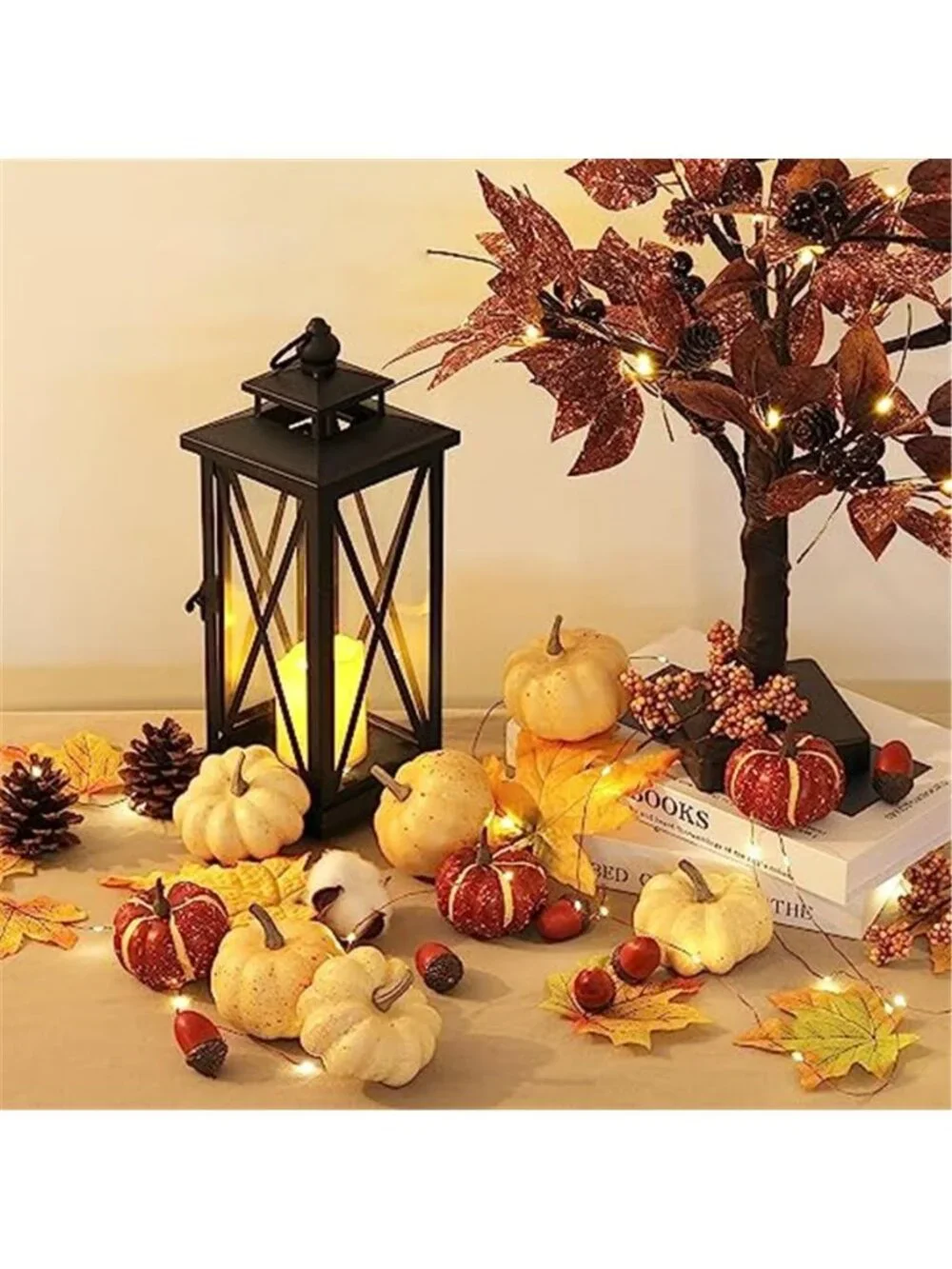 Pumpkin Decor Set 23 PCS Fall Harvest Bowl Filler Decorations